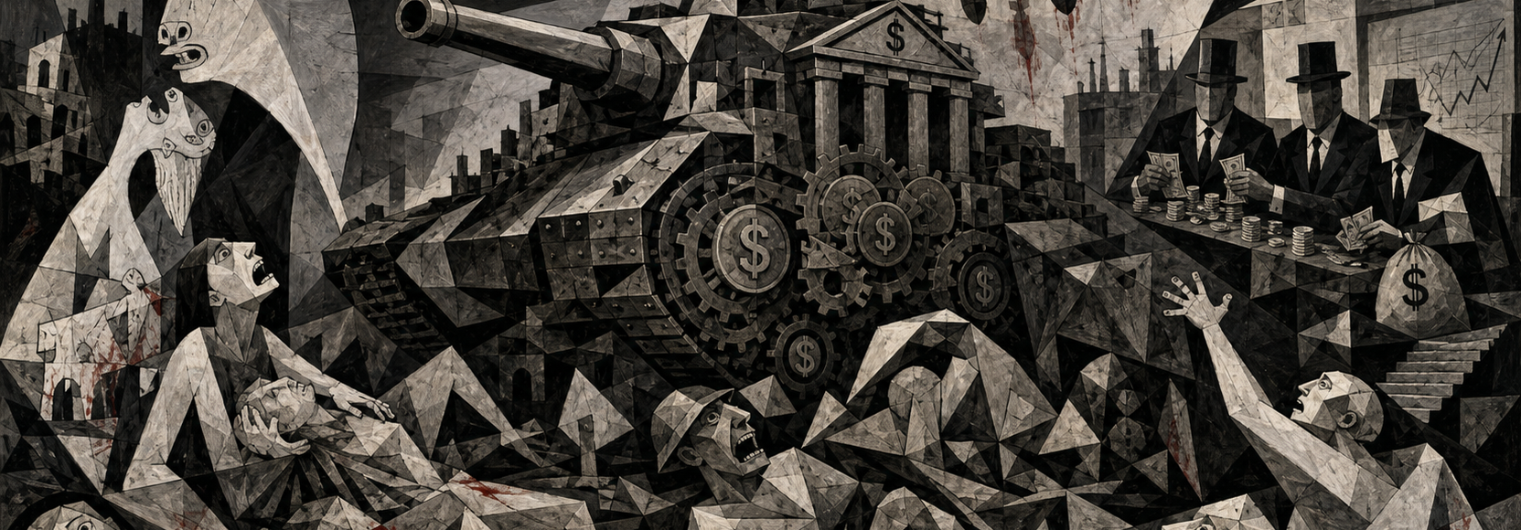 The Sacrificial Machine—How Private Finance Turned War into Permanent Profit